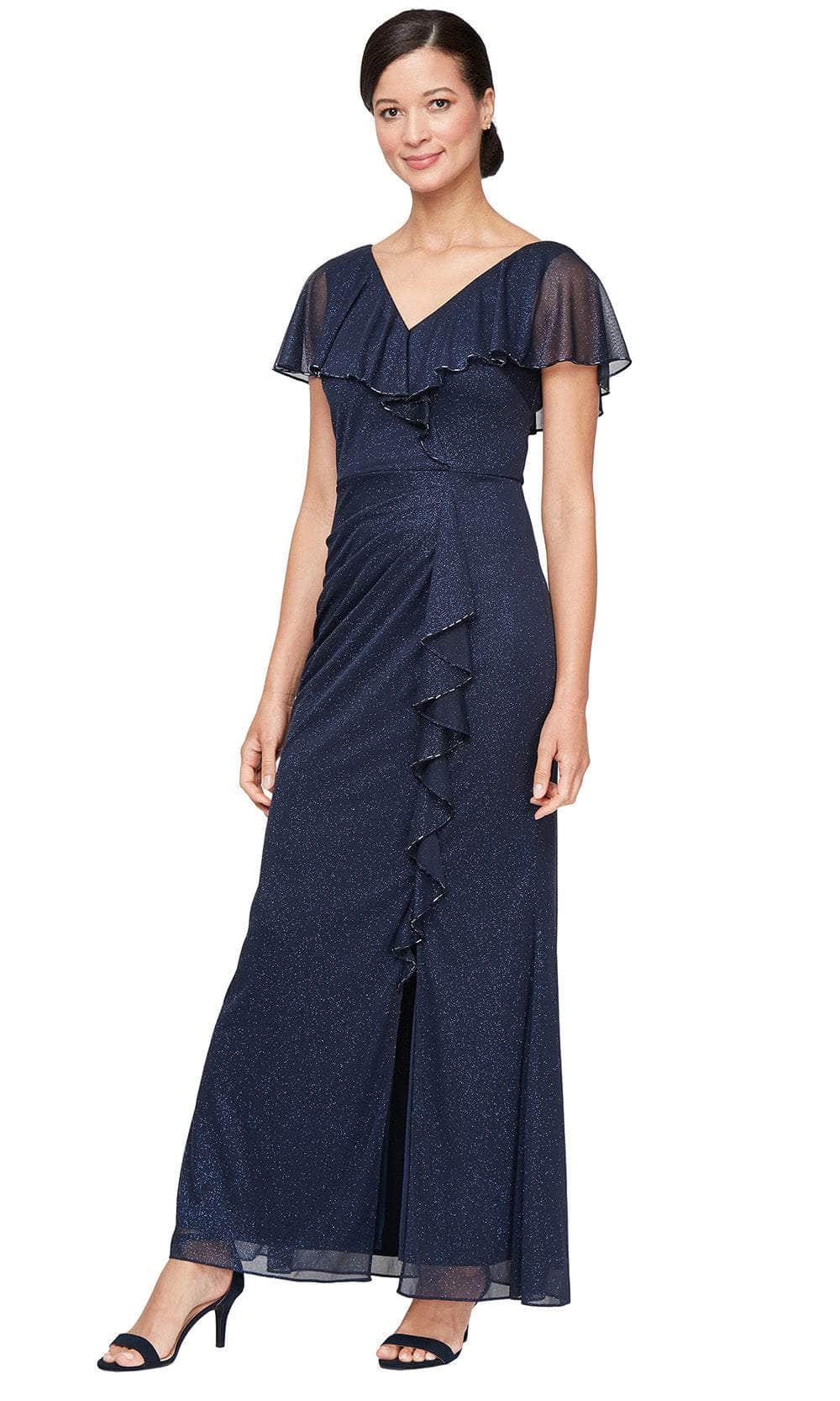 s.l. fashions mother of the bride dresses Amazon.com: S.L. Fashions Women's Tea Length Sequin Lace Mother of The Bride Dress with Illusion Sleeve Jacket : Clothing, Shoes & Jewelry