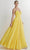 Studio 17 Prom 12900 - Sleeveless A-line Evening Gown Evening Dresses 0 / Yellow