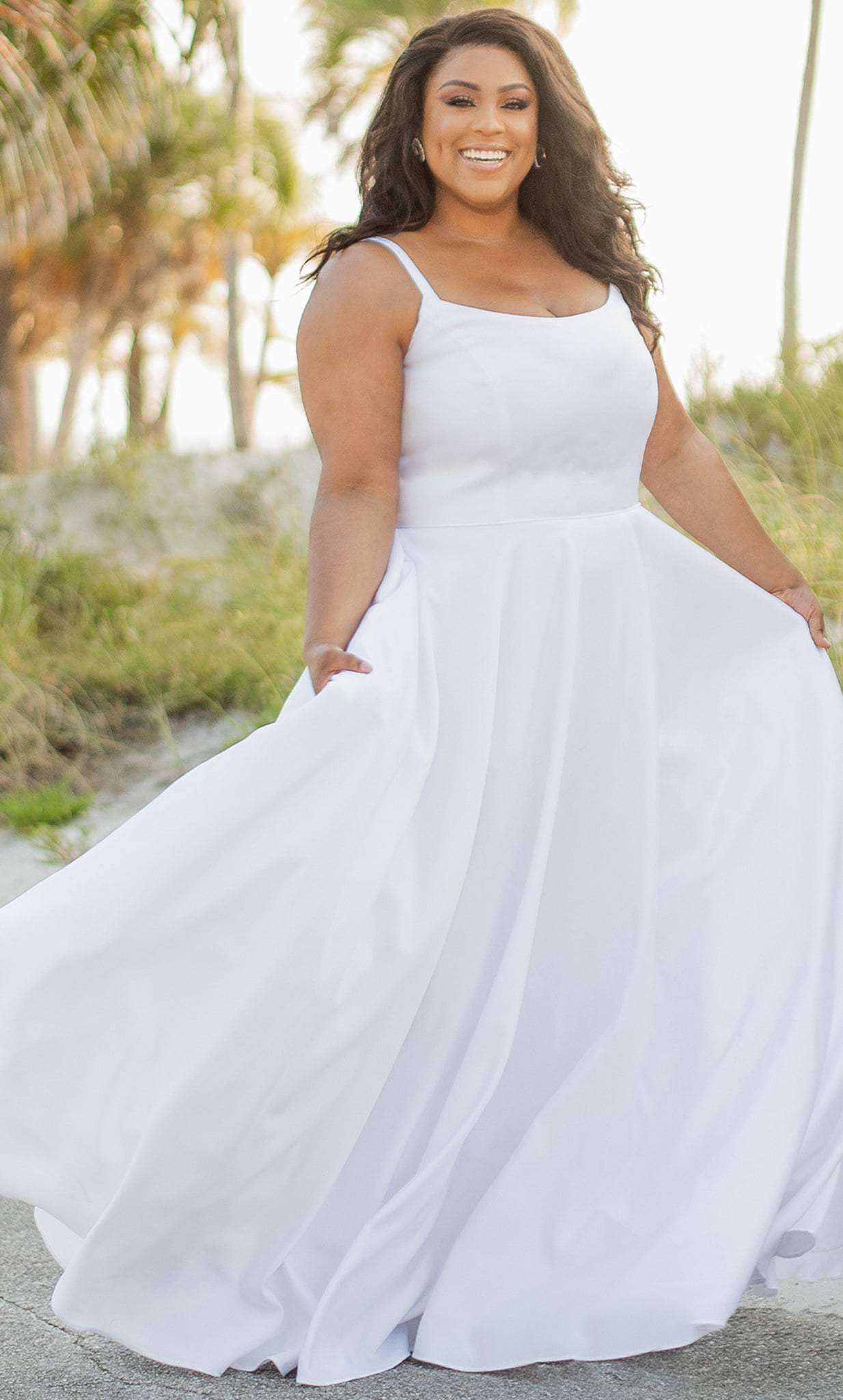 Sydney's Closet Alice Wedding Dress - White - 28 Sydney's Closet Alice Wedding Dress - White - 28