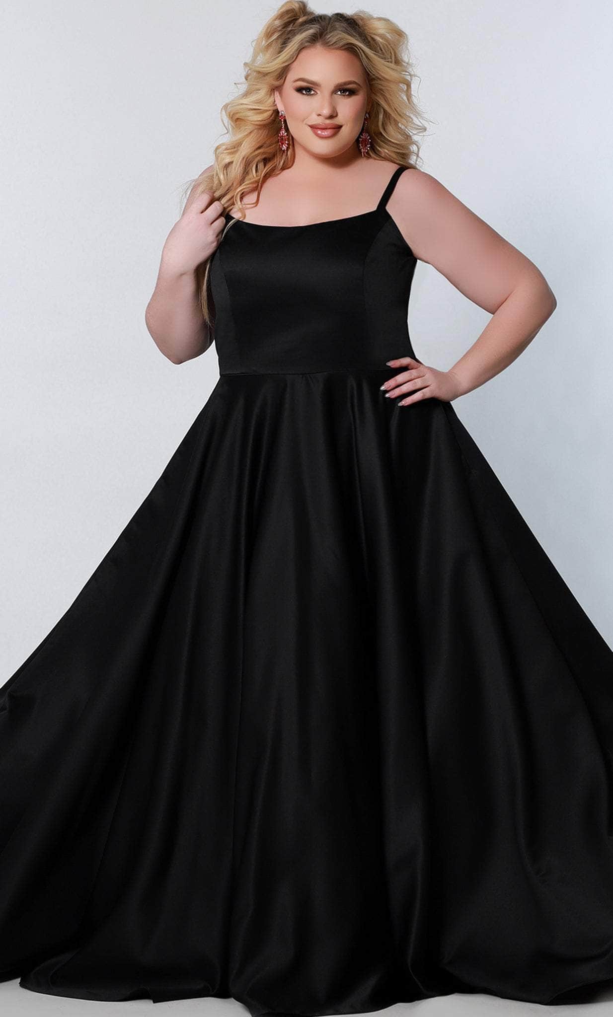 Sydney's Closet CE2202 - Sleeveless A-line Evening Gown Couture Candy Sydney's Closet CE2202 - Sleeveless A-line Evening Gown Couture Candy