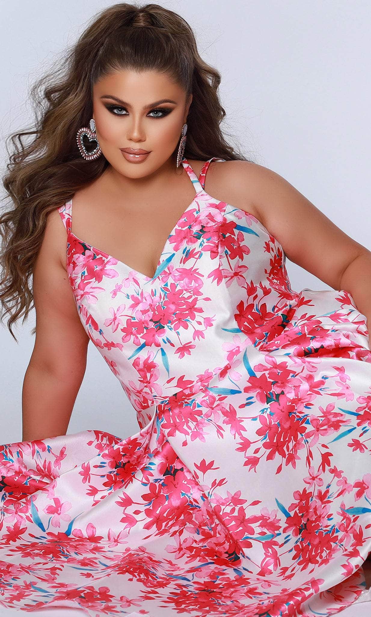 Guest Colorful Formal Dresses Stella York Ball Gown Floral Plus Size Long Dresses Sydney's Closet CE2209 Guest Colorful Formal Dresses Stella York Ball Gown Floral Plus Size Long Dresses Sydney's Closet CE2209