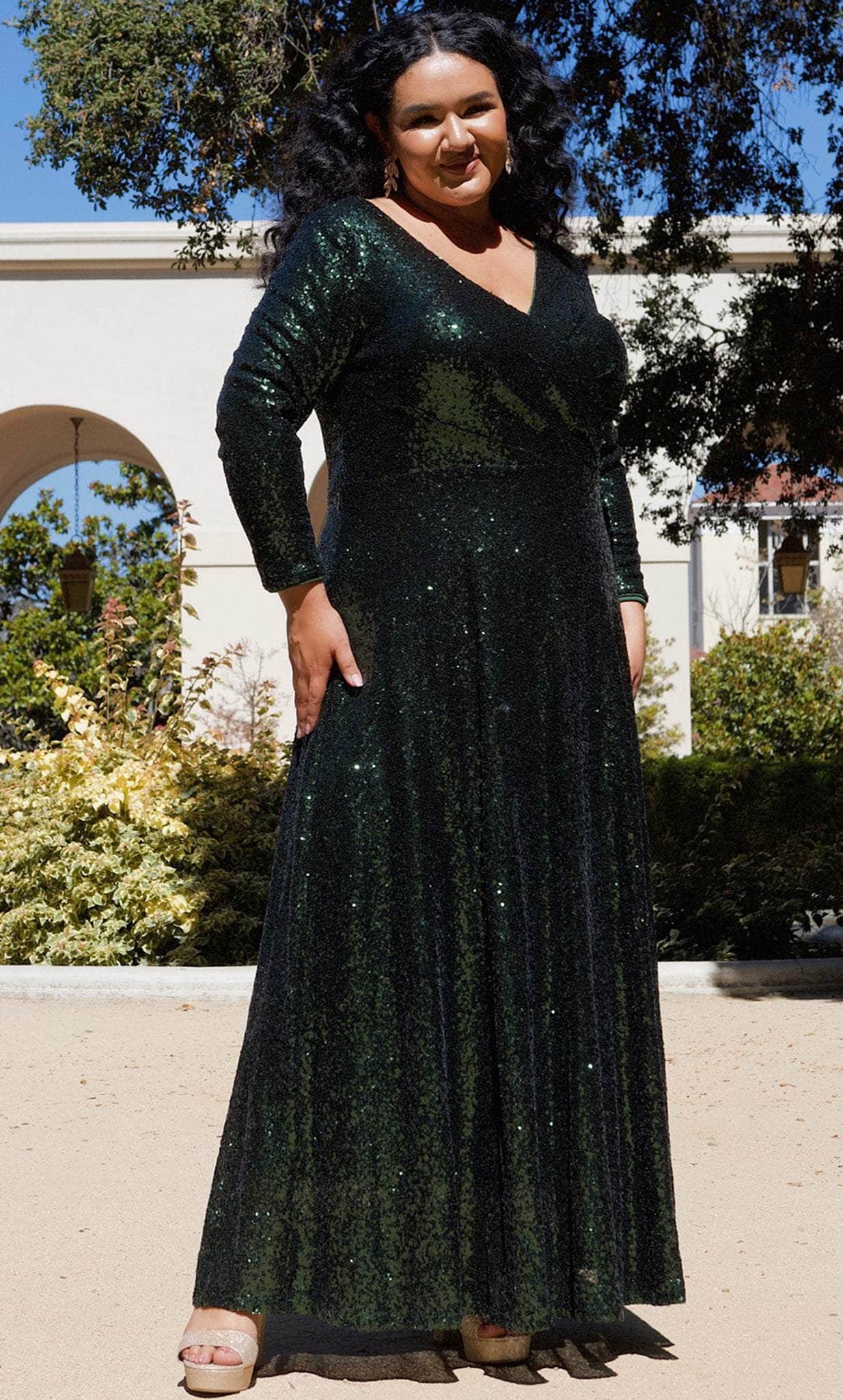 Sydneys Closet CE2302 Prom Dress - Hunter | NewYorkDress Sydneys Closet CE2302 Prom Dress - Hunter | NewYorkDress