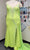 Sydney's Closet - JK2218 Caped Plunging V-Neck Evening Dress Evening Dresses