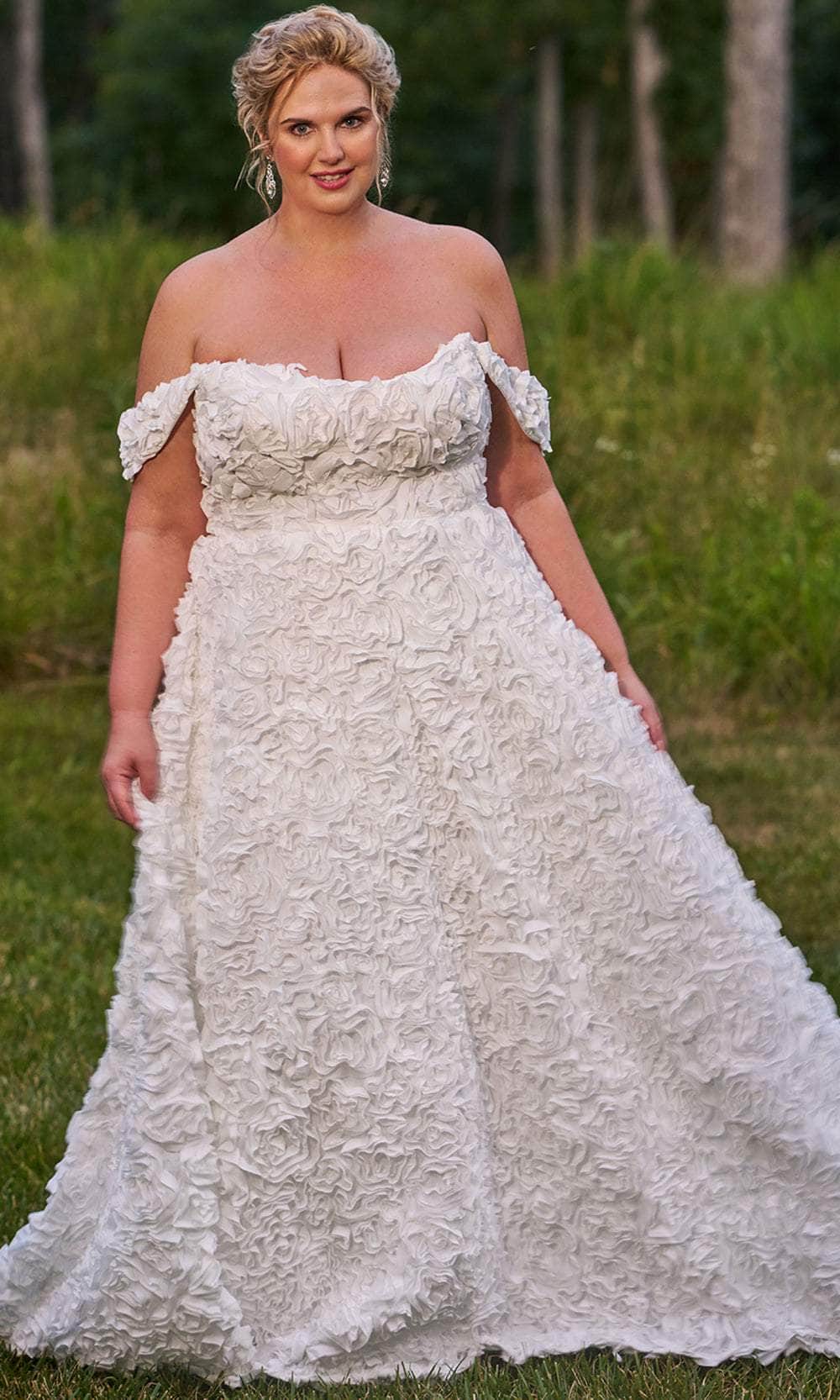 Sydney's Closet SC5354 - Long Beaded Mesh Sheath Dress