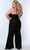 Sydney's Closet SC9104 - Fringe Beaded Full Length Jumpsuit Formal Pantsuits