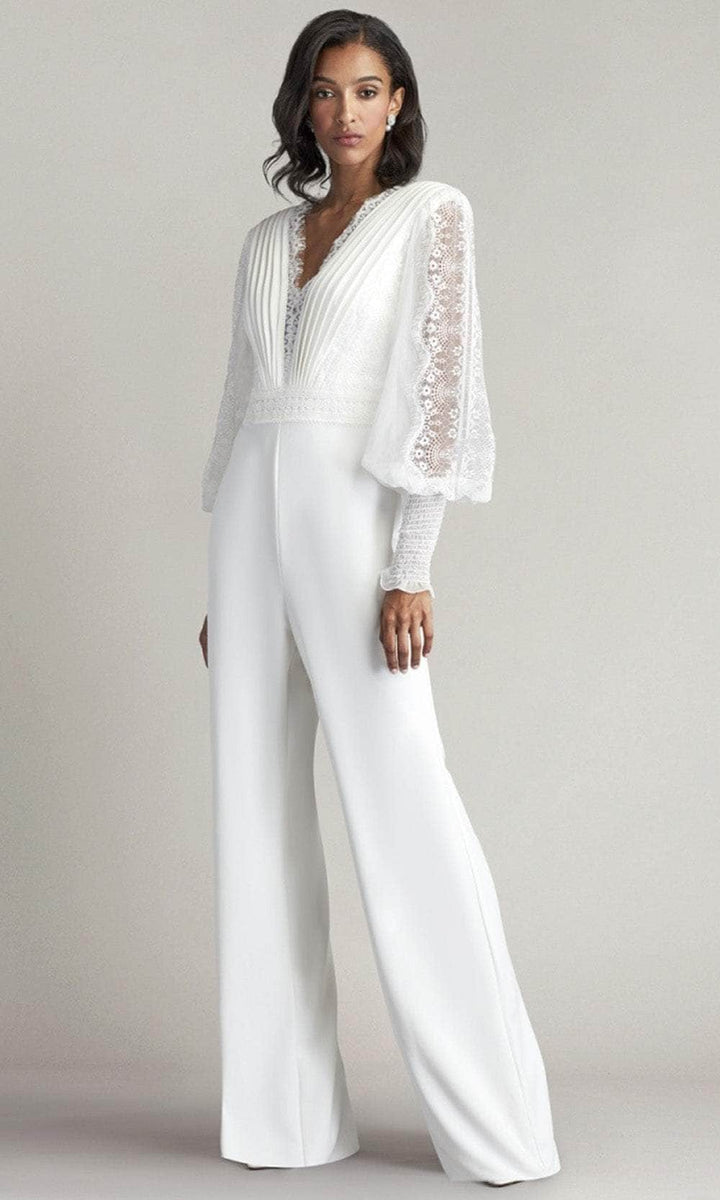 V-Neck Pleated Jumpsuit - Effortless Summer Glamour