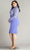 Tadashi Shoji BOS22896MQ - Collared V-Neck Embroidered Formal Dress Homecoming Dresses