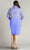 Tadashi Shoji BOS22896MQ - Collared V-Neck Embroidered Formal Dress Homecoming Dresses