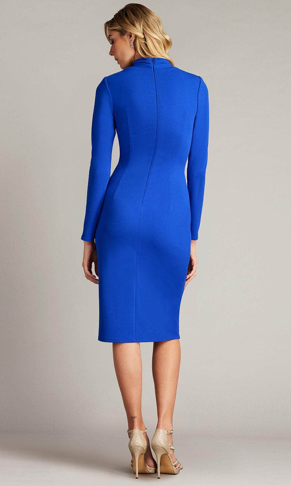 Tadashi Shoji Women's Markum Long-Sleeve Flounce Dress - Mystc Tadashi Shoji Women's Markum Long-Sleeve Flounce Dress - Mystc