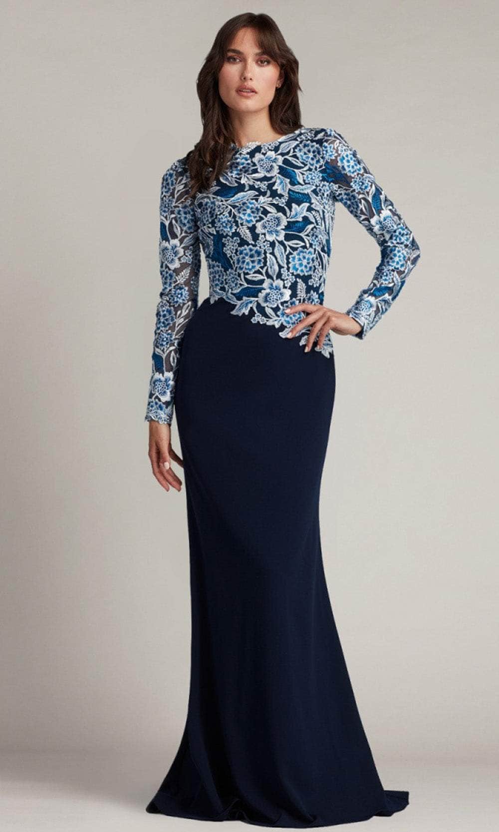 Tadashi Shoji A-Line Floral-Embroidered Lace & Crepe Gown, Ivoryblack, Women's, 8, Evening Formal Gala Gowns Mother of the Bride Groom A-Line Gowns Tadashi Shoji A-Line Floral-Embroidered Lace & Crepe Gown, Ivoryblack, Women's, 8, Evening Formal Gala Gowns Mother of the Bride Groom A-Line Gowns