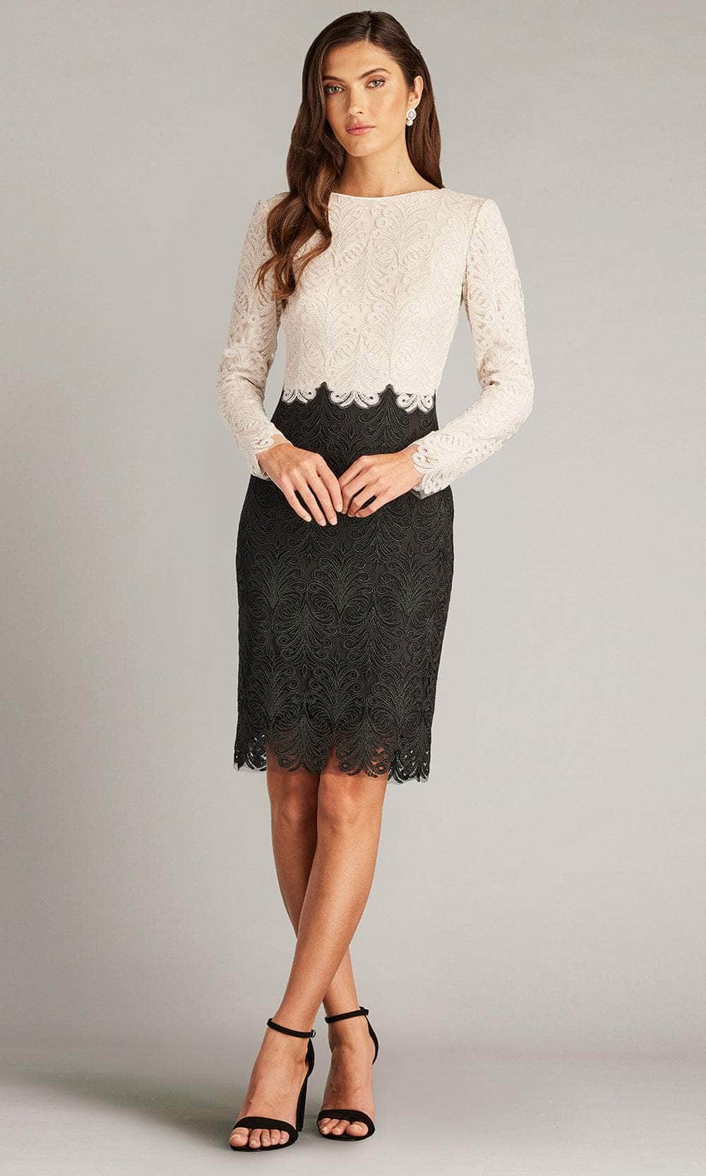 knee length embroidered dress Duntery Pleated Applique Bow Straps A-Line Knee-Length Dresses