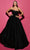 Tarik Ediz 53011 - Modified Sweetheart A-Line Evening Gown Evening Dresses 0 / Black