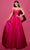 Tarik Ediz 53011 - Modified Sweetheart A-Line Evening Gown Evening Dresses 0 / FUCHSIA