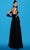 Tarik Ediz 53097 - Sleeveless V-Neck A-line Gown Prom Dresses