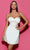 Tarik Ediz 53153 - Be My Valentine Cocktail Dress Special Occasion Dress 0 / Ivory