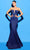 Tarik Ediz 53226 - Dual Straps Mermaid Evening Dress Special Occasion Dress 0 / Royal Blue