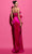Tarik Ediz 98461 - Pleated Plunging Sweetheart Evening Gown Special Occasion Dress