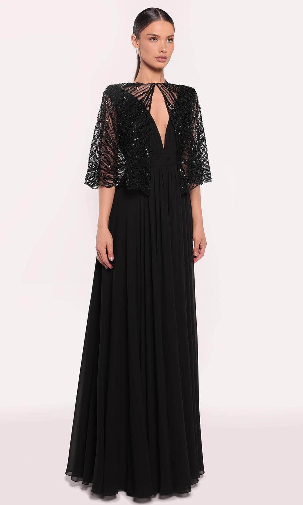 tarik ediz black lace dress Tarik Ediz 93882
