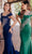 Terani Couture 232M1549 - Off Shoulder Beaded Formal Gown Special Occasion Dress