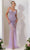 Terani Couture 241P2071 - Rhinestone Illusion Prom Dress Prom Dresses 00 / Lavender