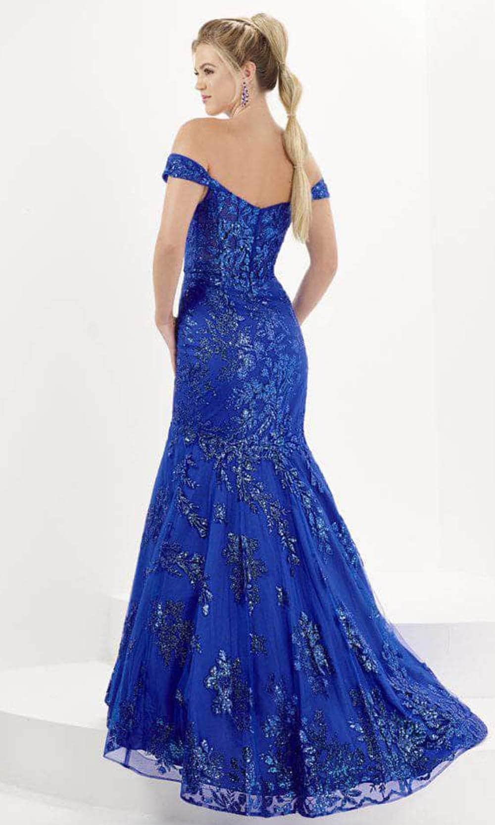 tiffany designs mermaid dress Floral Applique Mermaid Dress by Tiffany Designs 16148 8 / Peony Floral