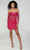 Tiffany Homecoming 27395 - Embroidered Cocktail Dress Cocktail Dresses 0 / Fuchsia