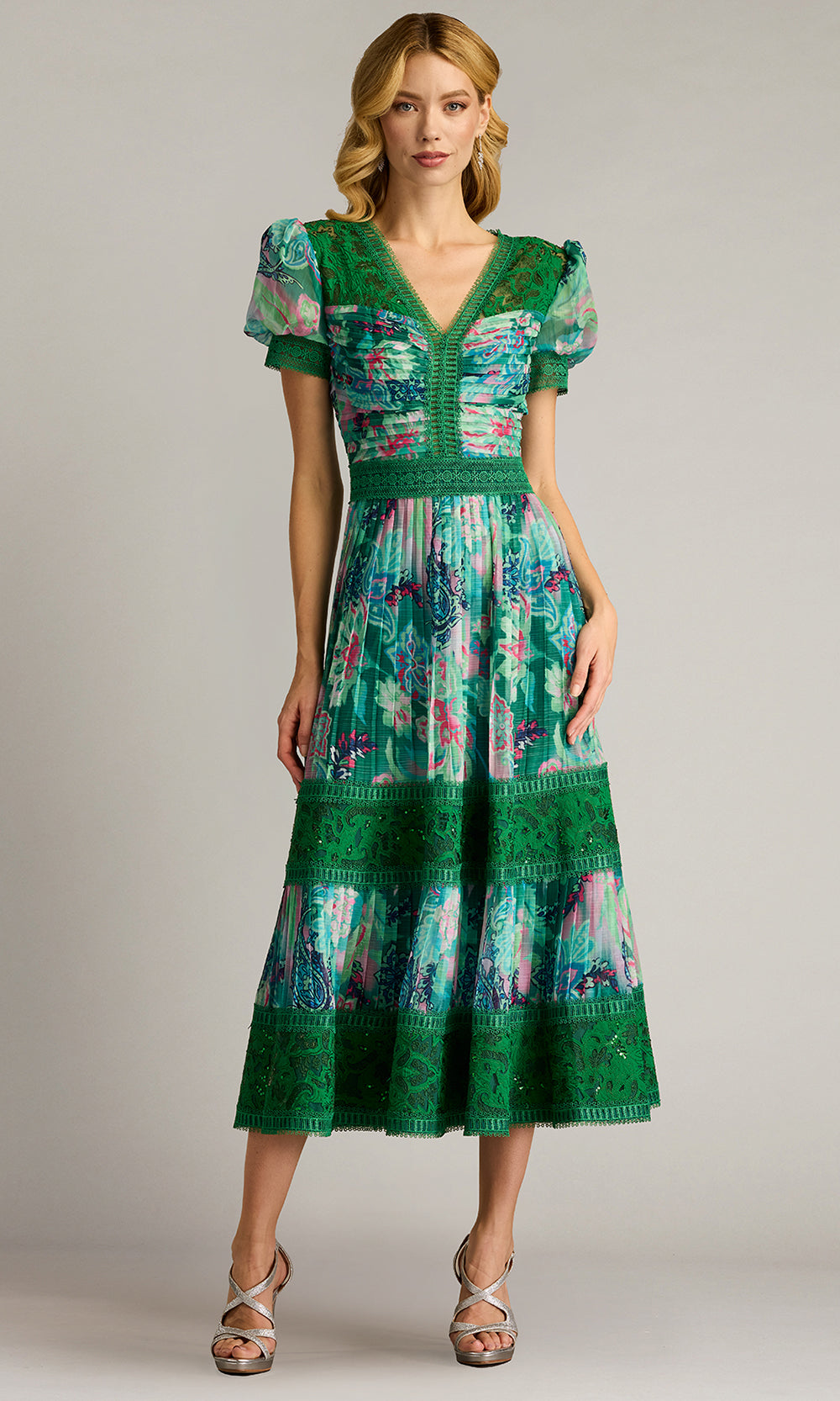 white christmas dresses Tadashi Shoji CHP25198MD