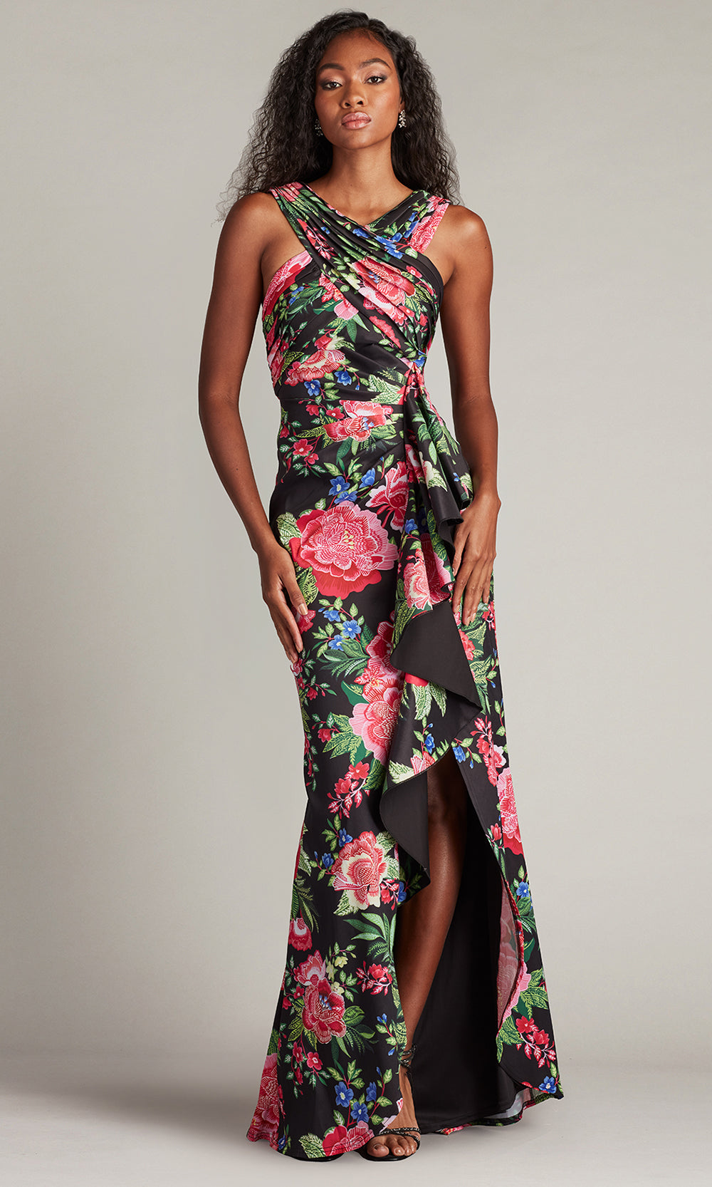 Misa Pink Dress Death Note Talvo Floral Print Wrap Gown SHO Misa Pink Dress Death Note Talvo Floral Print Wrap Gown SHO