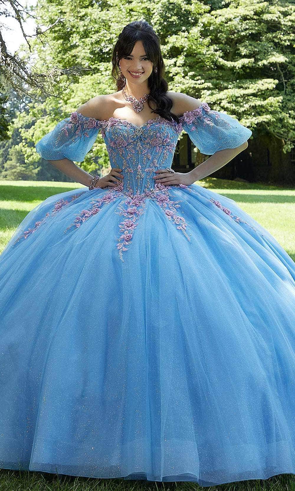 Vizcaya by Mori Lee 89444 Corset Bodice Ballgown – Couture Candy