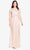 Adrianna Papell 191916100 - Cap Sleeve Beaded Mesh Evening Dress Special Occasion Dress 0 / Blush Gold