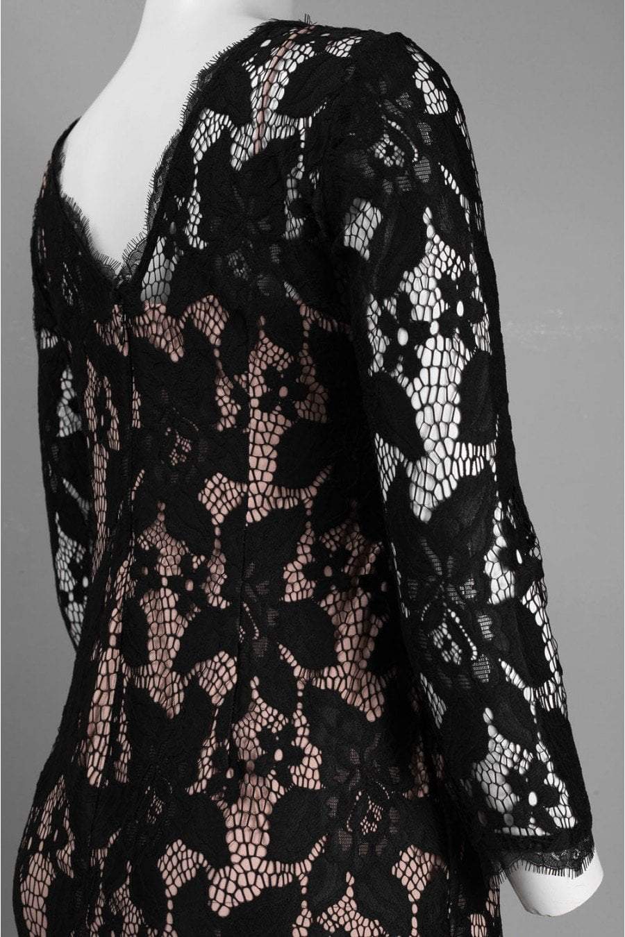 Adrianna Papell - 41895510 Crochet Lace Sheath Cocktail Dress Adrianna Papell - 41895510 Crochet Lace Sheath Cocktail Dress