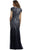 Adrianna Papell - 92868950 Cap Sleeve Sequined Mesh A-Line Gown Special Occasion Dress