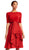 Adrianna Papell - AP1D101549 Bateau Jersey/Taffeta A-line Dress Special Occasion Dress