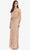 Adrianna Papell AP1E200215 - Beaded Blouson Trumpet Prom Dress Special Occasion Dress