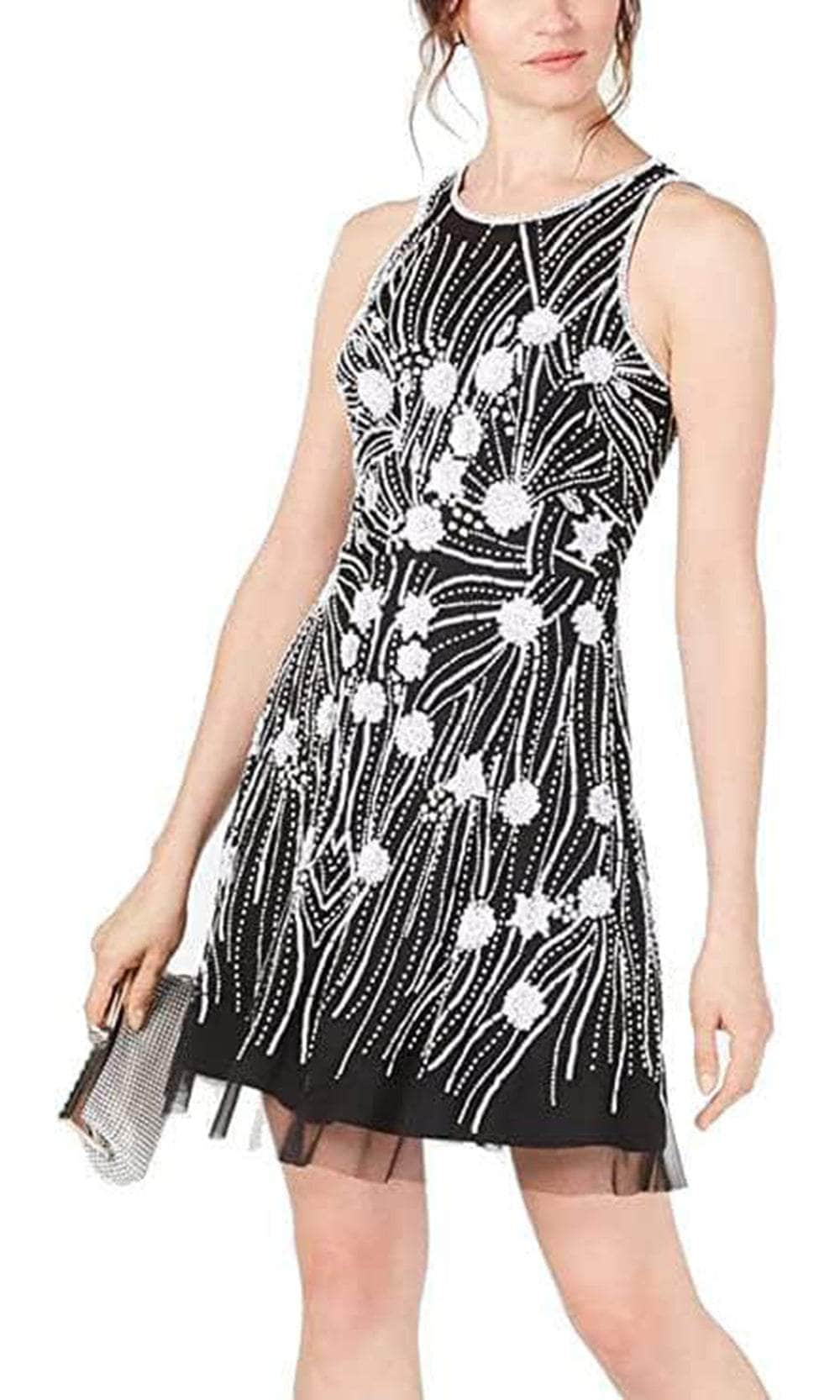 sachin and babi light blue dress White Lace Dress, Size 6