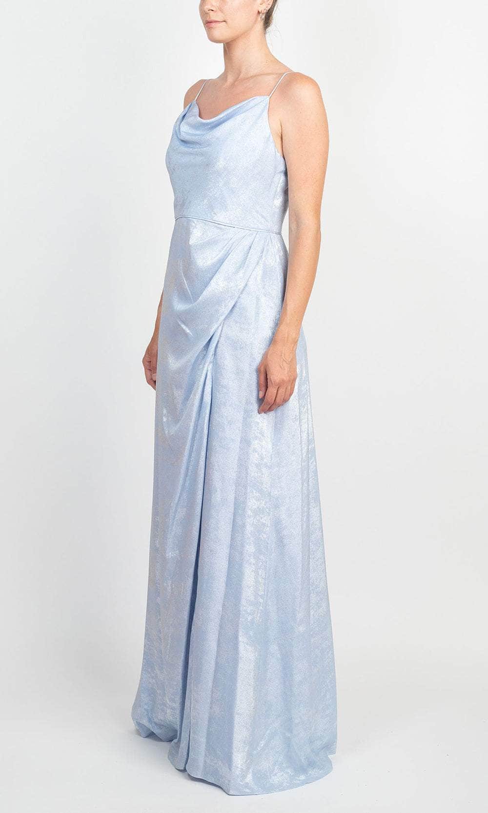 Adrianna Papell AP1E208881 - Metallic Cowl Neck Evening Gown Couture Candy Adrianna Papell AP1E208881 - Metallic Cowl Neck Evening Gown Couture Candy
