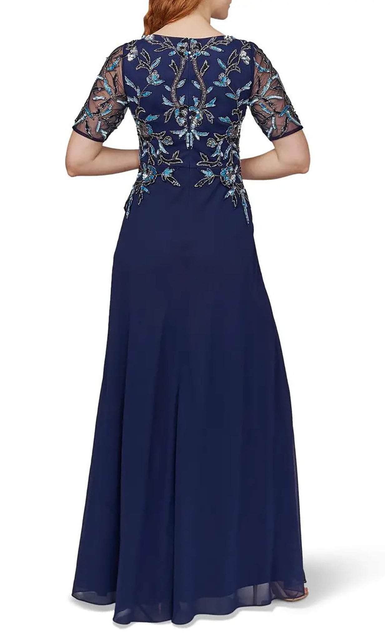 Adrianna Papell AP1E209510 - Hot Stone-Embellished A-line Dress Couture Candy Adrianna Papell AP1E209510 - Hot Stone-Embellished A-line Dress Couture Candy