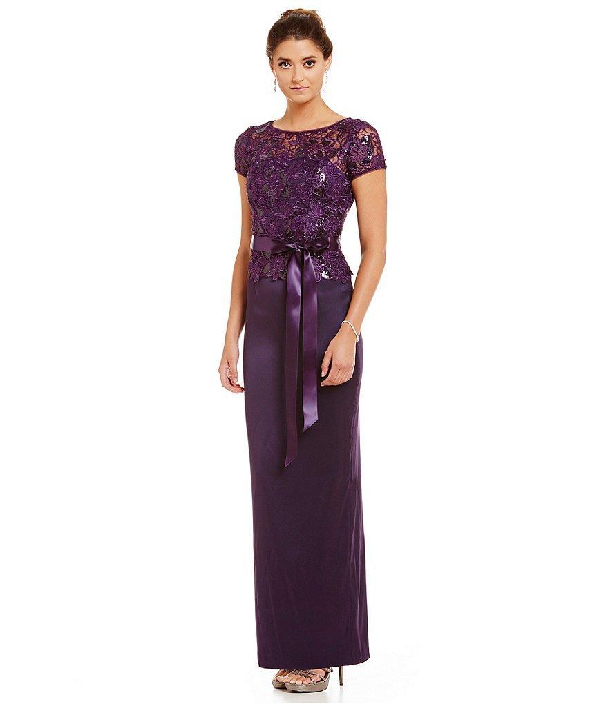 Adrianna Papell - Lace Long Dress 81929760 Adrianna Papell - Lace Long Dress 81929760