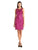 Adrianna Papell - Lace Overlay Dress 41863800 Special Occasion Dress 16 / Crushed Berry