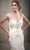 Adrianna Papell Platinum - 31031 Cap Sleeve Sweetheart Sheath Gown Wedding Dresses