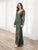 Adrianna Papell Platinum 40400 - Sequin V Neck Evening Dress Evening Dresses