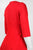 Adrianna Papell - Quarter Length Sleeves Ponte A-Line Dress 15247232 Special Occasion Dress 4P / Rouge