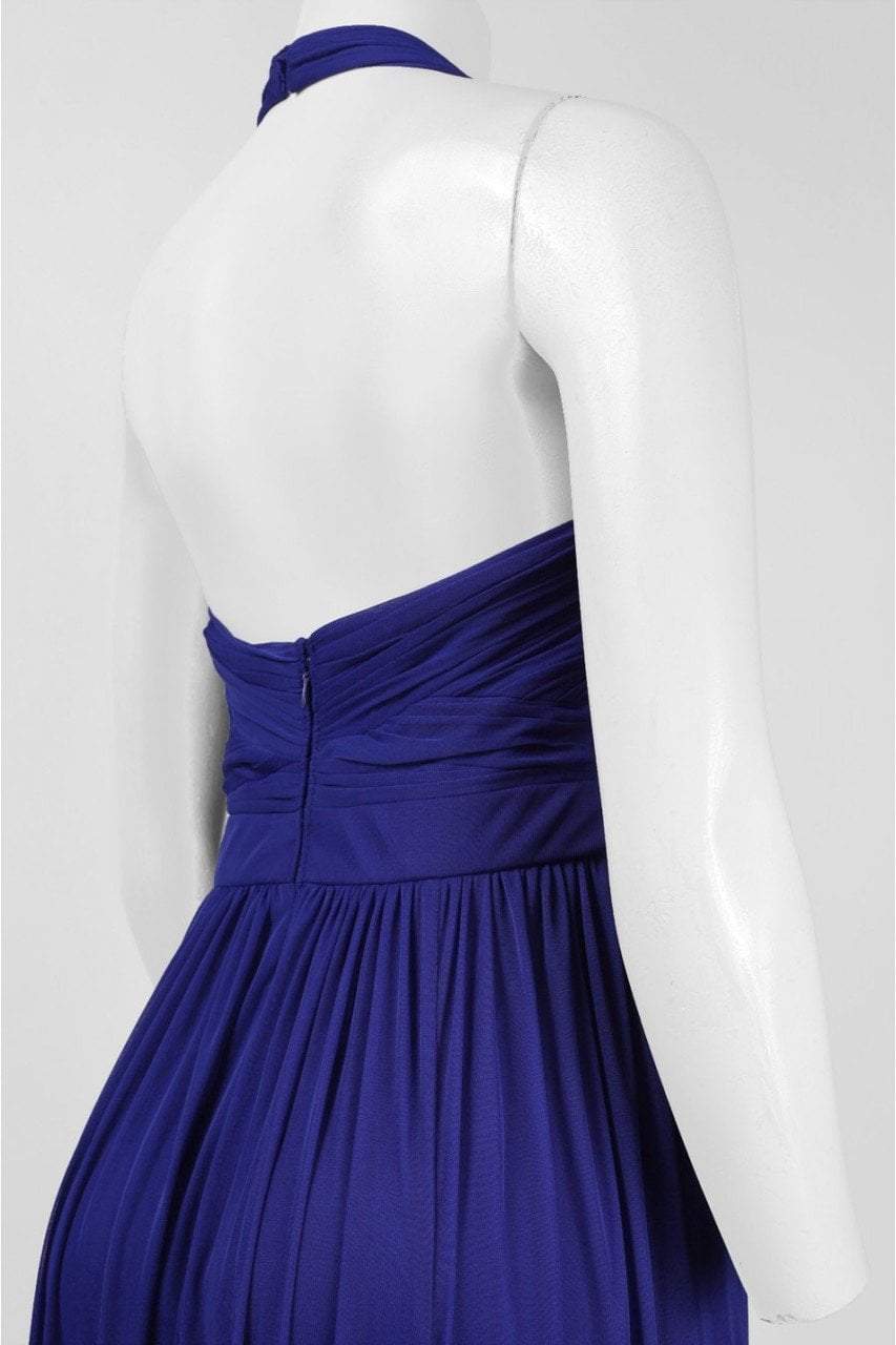 Adrianna Papell - Ruched Halter Strap Neck Dress 91907460 Couture Candy Adrianna Papell - Ruched Halter Strap Neck Dress 91907460 Couture Candy