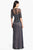 Adrianna Papell - Sequined Jewel Neck Dress 91863332 Special Occasion Dress