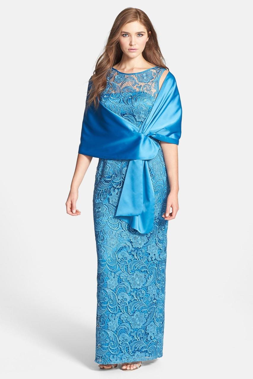 Adrianna Papell - Sleeveless Lace Long Dress 81890040 Adrianna Papell - Sleeveless Lace Long Dress 81890040