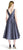 Adrianna Papell - Sleeveless V-Back Tea Length Dress 41899070 Special Occasion Dress