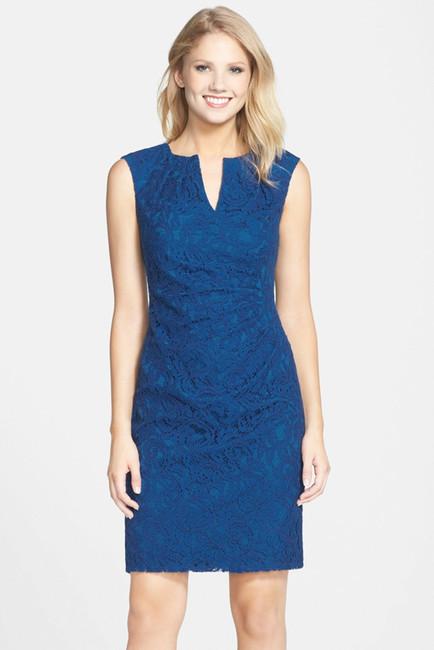 Adrianna Papell - Split Neck Lace Dress 15241840 Couture Candy Adrianna Papell - Split Neck Lace Dress 15241840 Couture Candy