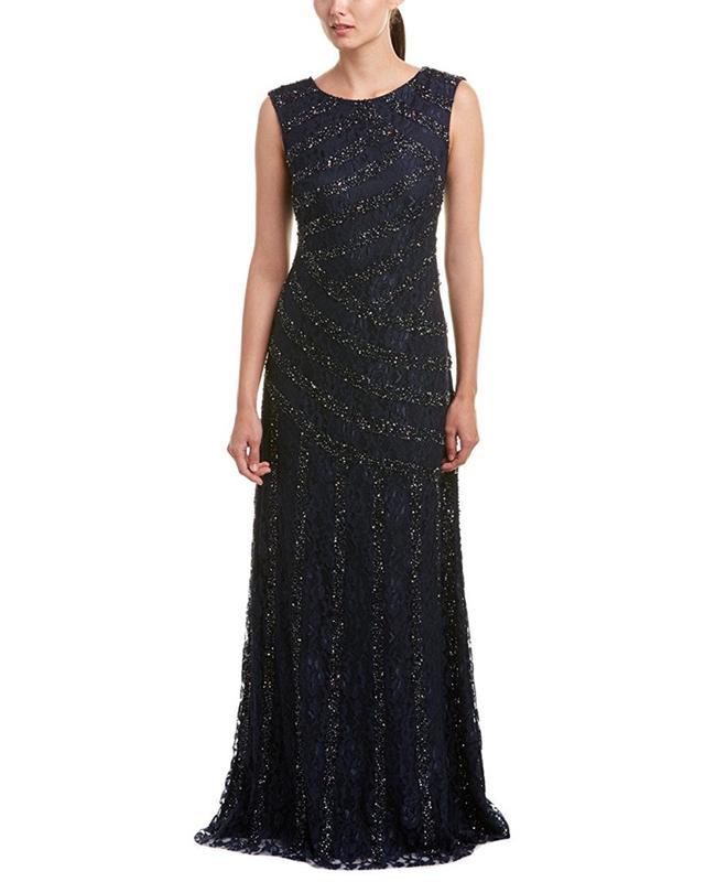Aidan Mattox - Embellished Lace Long Dress 54471850 Aidan Mattox - Embellished Lace Long Dress 54471850