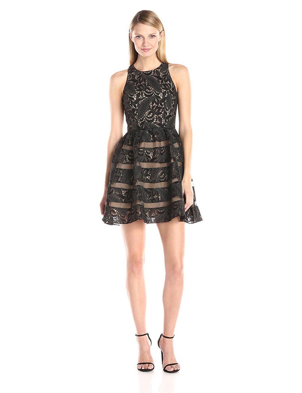 Aidan Mattox - Halter Cocktail Dress 151A98650 Couture Candy Aidan Mattox - Halter Cocktail Dress 151A98650 Couture Candy