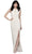 Aidan Mattox MD1E203806 - Sleeveless High Slit Sheath Dress Special Occasion Dress